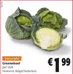 Colruyt Groenekool aanbieding