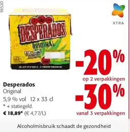 Colruyt Desperados Original aanbieding