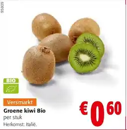 Colruyt Groene kiwi Bio aanbieding