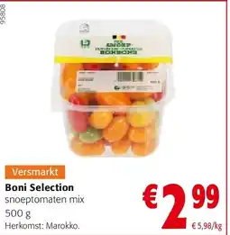 Colruyt Boni Selection snoeptomaten mix 500 g aanbieding