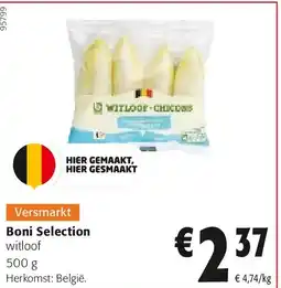 Colruyt Boni Selection witloof aanbieding