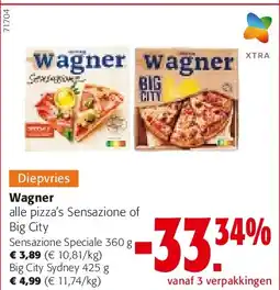 Colruyt Wagner Big City Sydney 425 g aanbieding