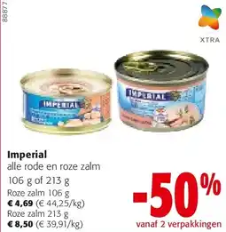Colruyt Imperial Roze zalm 106 g aanbieding