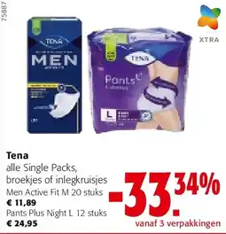 Colruyt Tena Men Active Fit M 20 stuks aanbieding
