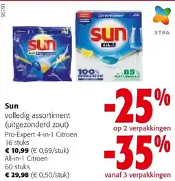 Colruyt Sun Pro-Expert 4-in-1 Citroen 16 stuks aanbieding