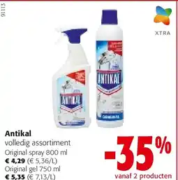 Colruyt Antikal Original spray 800 ml aanbieding