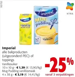 Colruyt Imperial Vanillesuiker 10 x 10 g aanbieding