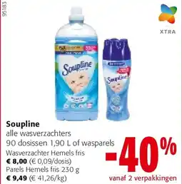 Colruyt Soupline Wasverzachter Hemels fris aanbieding