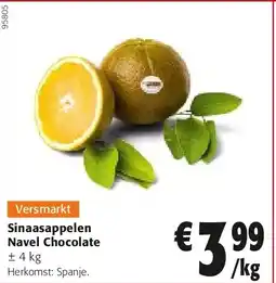 Colruyt Sinaasappelen Navel Chocolate aanbieding