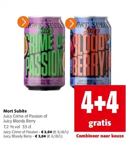 Colruyt Mort Subite Juicy Crime of Passion aanbieding