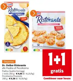 Colruyt Dr. Oetker Ristorante aanbieding