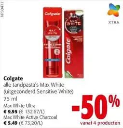 Colruyt Colgate Max White Ultra aanbieding