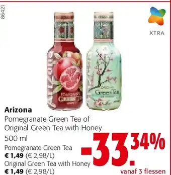 Colruyt Arizona Pomegranate Green Tea aanbieding
