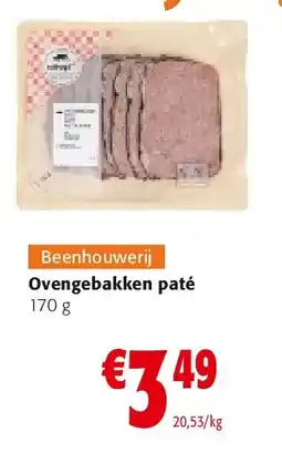 Colruyt Ovengebakken paté aanbieding