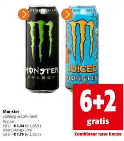 Colruyt Monster Regular 50 cl aanbieding