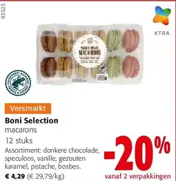 Colruyt Boni Selection macarons aanbieding