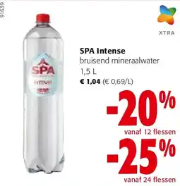 Colruyt SPA Intense bruisend mineraalwater 1,5 L aanbieding
