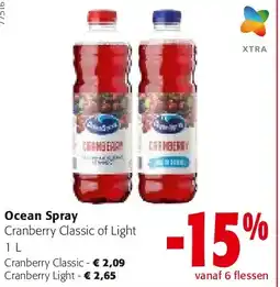 Colruyt Ocean Spray Cranberry Classic aanbieding