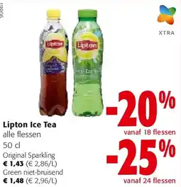 Colruyt Lipton Ice Tea Original Sparkling aanbieding