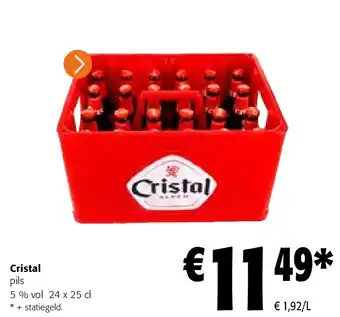 Colruyt Cristal pils aanbieding