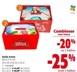 Colruyt Stella Artois aanbieding