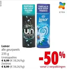 Colruyt Lenor Unstoppables aanbieding