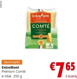 Colruyt EntreMont Premium Comté in blok 250 g aanbieding