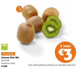 Colruyt Groene kiwi Bio aanbieding