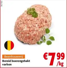 Colruyt Bereid boerengehakt varken aanbieding