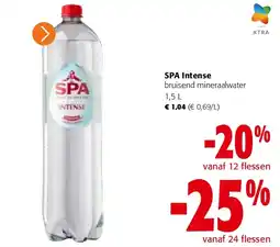 Colruyt SPA Intense bruisend mineraalwater 1,5 L aanbieding