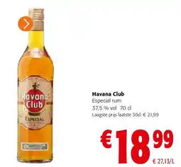 Colruyt Havana Club aanbieding