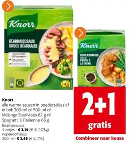 Colruyt Bearnaisesaus 4 zakjes aanbieding