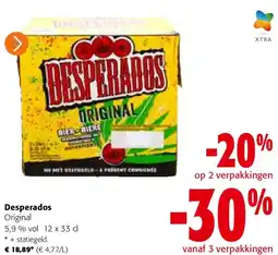 Colruyt Desperados Original 5,9 % vol 12 x 33 cl aanbieding