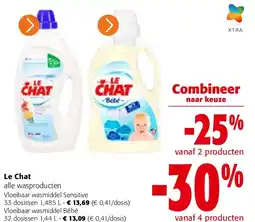 Colruyt Vloeibaar wasmiddel Sensitive 33 dosissen 1,485 L aanbieding