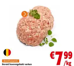 Colruyt Bereid boerengehakt varken aanbieding