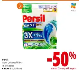 Colruyt Persil Giant Universal Discs 15 dosissen aanbieding