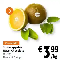 Colruyt Sinaasappelen Navel Chocolate aanbieding