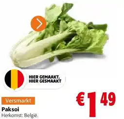 Colruyt Paksoi aanbieding