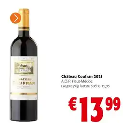 Colruyt Château Coufran 2021 aanbieding