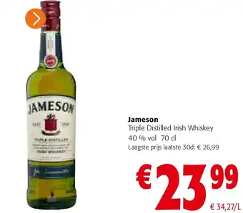 Colruyt Jameson aanbieding