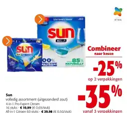 Colruyt Sun 4-in-1 Pro-Expert Citroen 16 stuks aanbieding