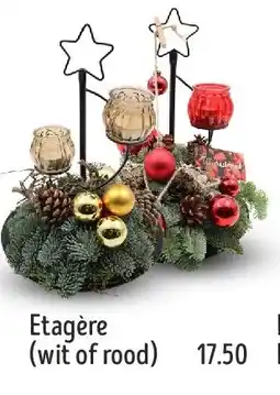 Jumbo Etagère (wit of rood) aanbieding