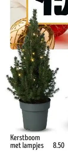 Jumbo Kerstboom met lampjes aanbieding