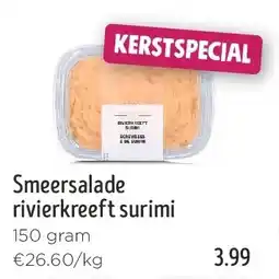 Jumbo Smeersalade rivierkreeft surimi aanbieding