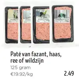 Jumbo Paté van fazant, haas, ree of wildzijn aanbieding