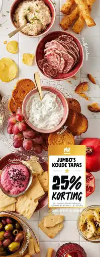 Jumbo Jumbo's koude tapas aanbieding
