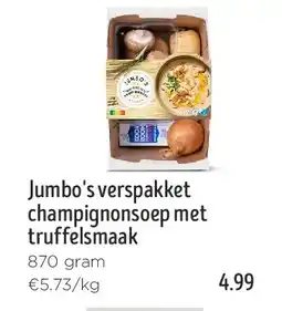 Jumbo Jumbo's verspakket champignonsoep met truffelsmaak aanbieding