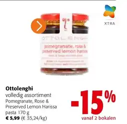 Colruyt Ottolenghi volledig assortiment Pomegranate aanbieding