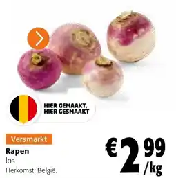 Colruyt Rapen aanbieding