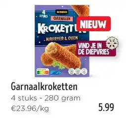 Jumbo Garnaalkroketten aanbieding